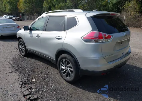 2015 Nissan Rogue Sl from USA, damaged, VIN 5N1AT2MV3FC863536